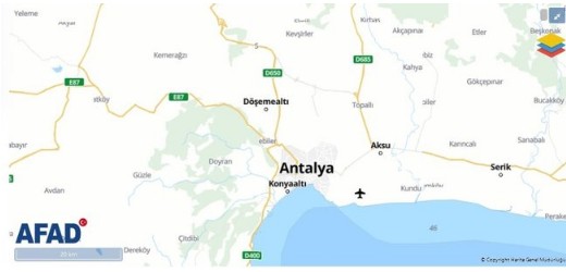 Antalya'da 4.7 büyüklüğünde deprem: Çevre illerden de hissedildi...